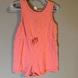 Orange Old Navy Romper